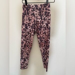 High Waisted Leopard Print Leggings